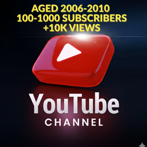 AGED 2006-2010 +100->1000 SUBSCRIBERS +10K VIEWS