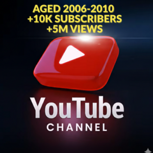 AGED 2006-2010  +10K SUBSCRIBERS +5M VIEWS